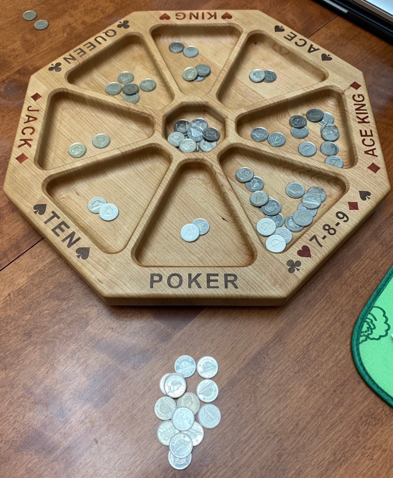 Custom Wood Rummoli Game Board Etsy