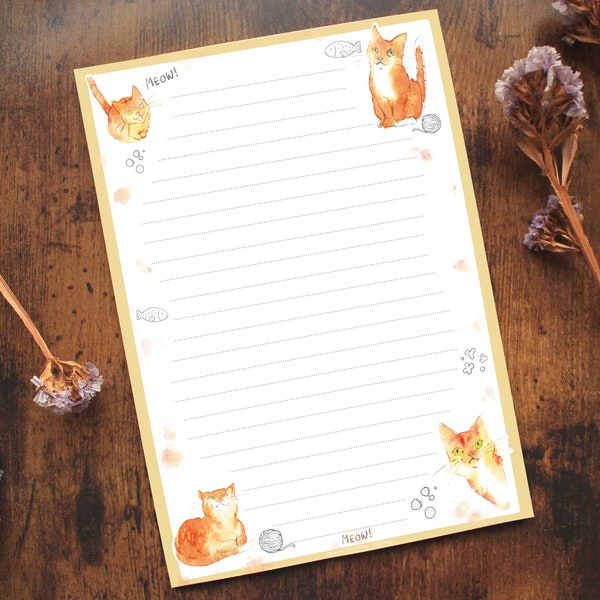Red Cat Notepad