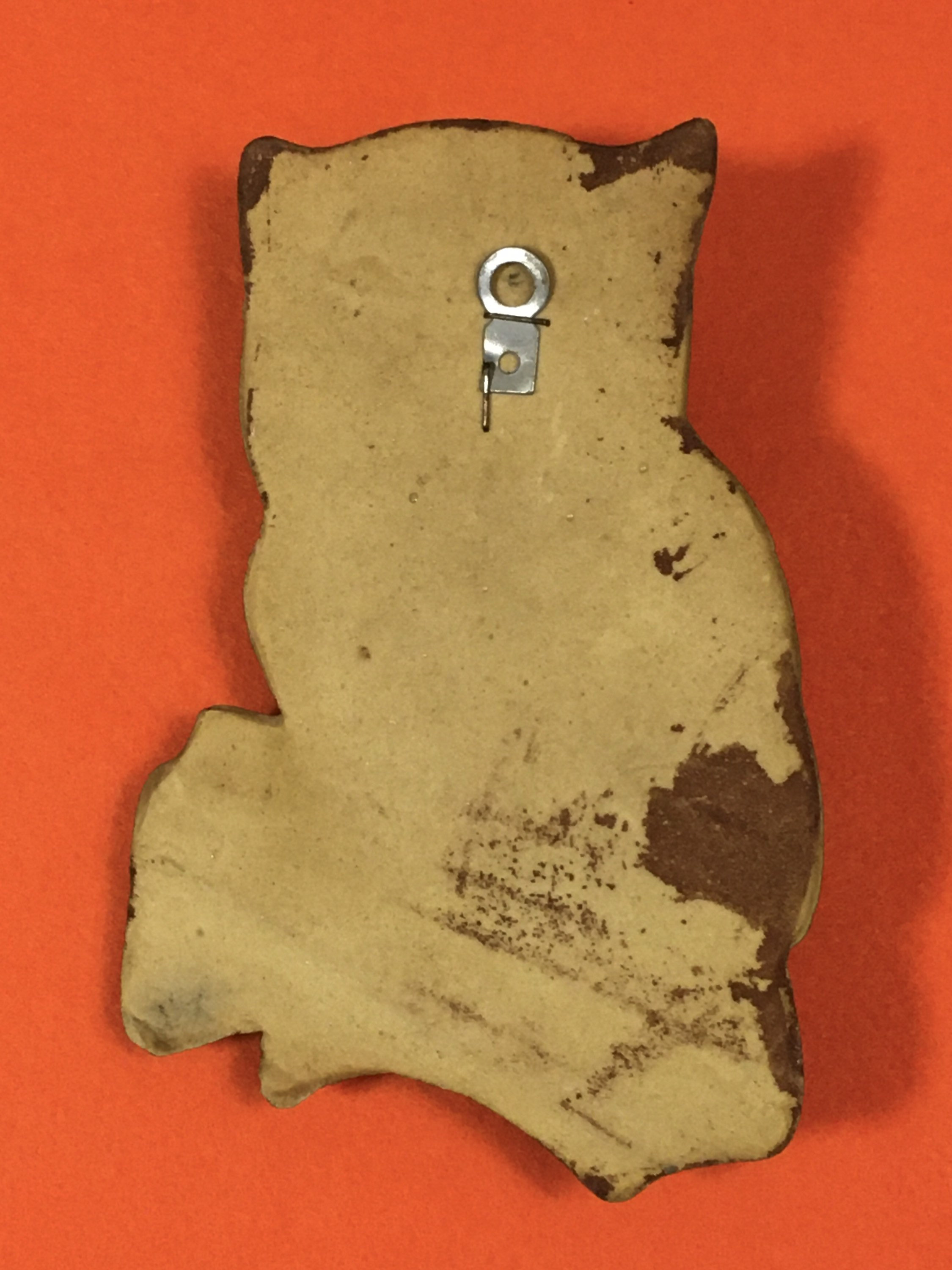 Vintage Plastic Owl Wall Hanging 1970s Retro Decor 928 Etsy