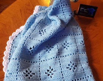 Twinkle little star crochet baby blanket
