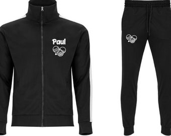 Tracksuit petanque jacket + personalized pants man and child