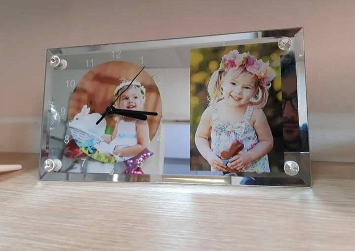 Cadre Horloge Personnalisé