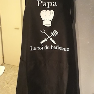 Tablier Papa Fete Des Peres Tablier Barbecue Papa Cuisine Homme Tablier  Cuisine Homme Humour - Cadeau Original Fete Peres Tab[u417] - Cdiscount  Maison