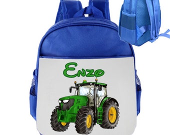 Children's backpack to personalize TRACTOR