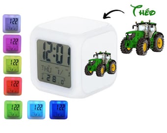 Custom tractor alarm clock