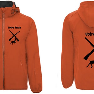 Personalized hunting jacket image 1