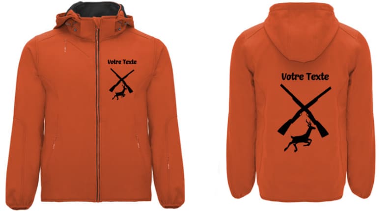 Personalized hunting jacket image 1