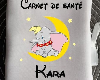 Protège Carnet de santé personnalisé dumbo