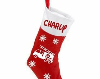 Chaussette de Noël personnalisée en feutrine pas chère