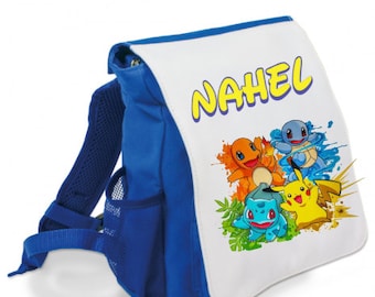 Backpack for kids to customize pokemon