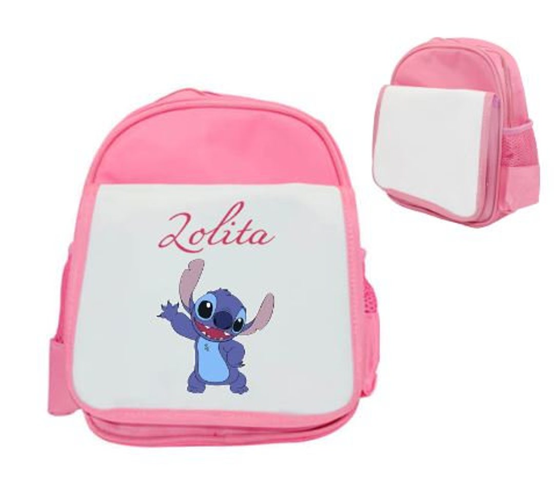Children's Backpack With Personalized Stitch - Etsy