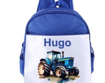 Customizable children's backpack TRACTOR