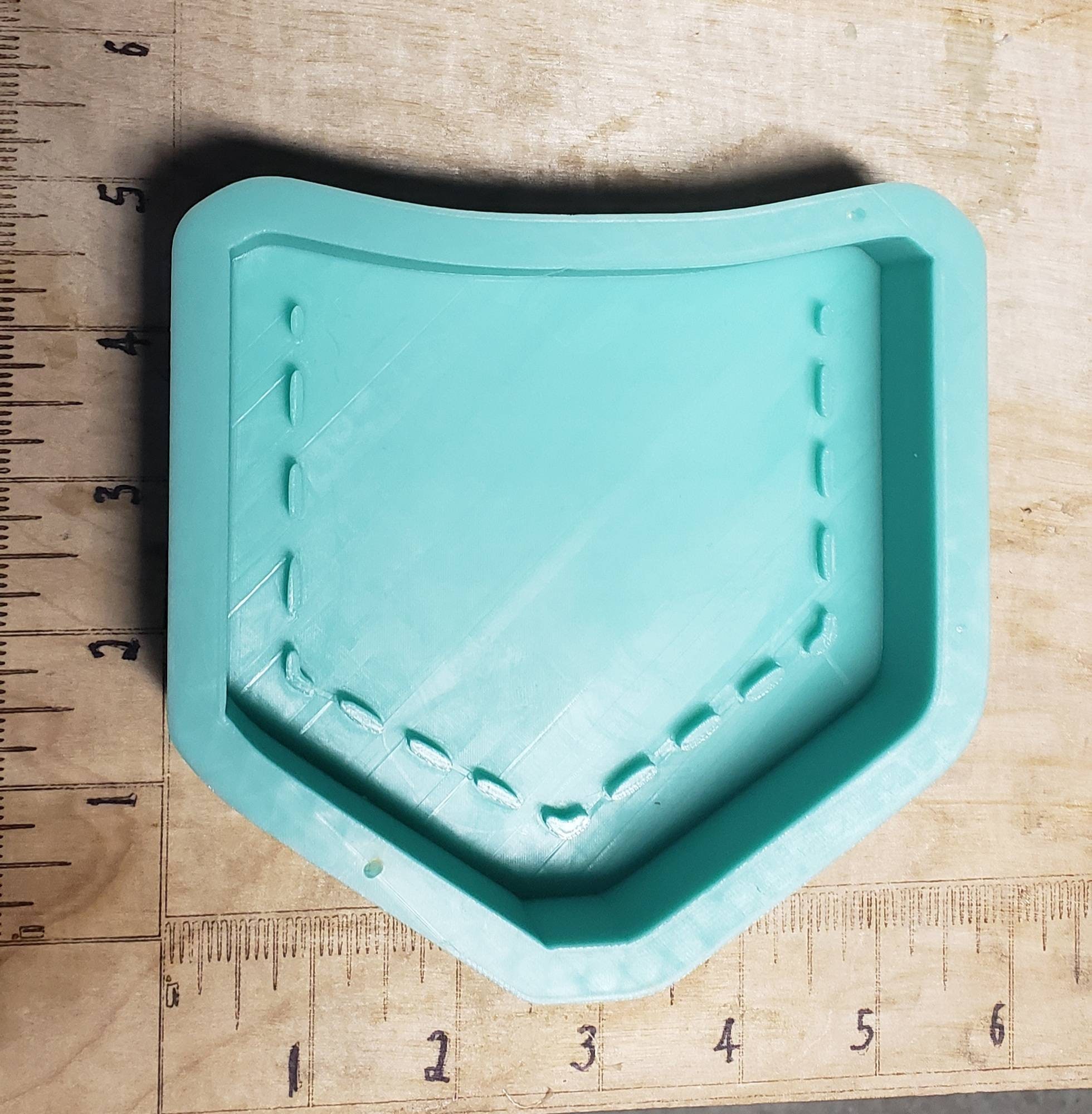 LARGE POCKET - approximately 5" tall x 5" wide x 1" de…