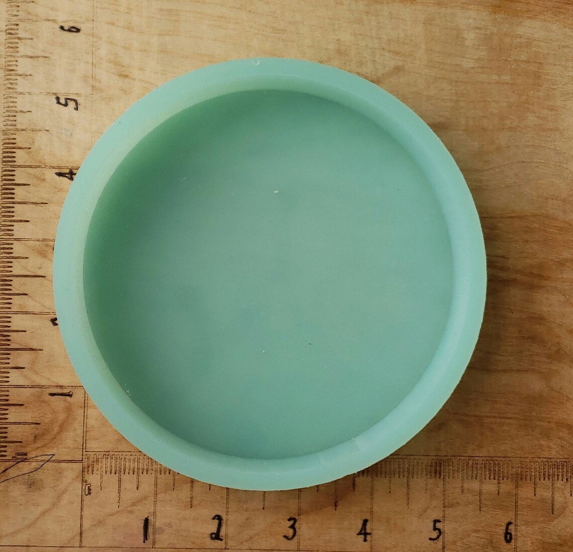 5 X 1 Deep Large Round / Circle Silicone Mold Etsy