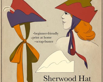 Picnic Palace's Sherwood Hat Sewing Pattern