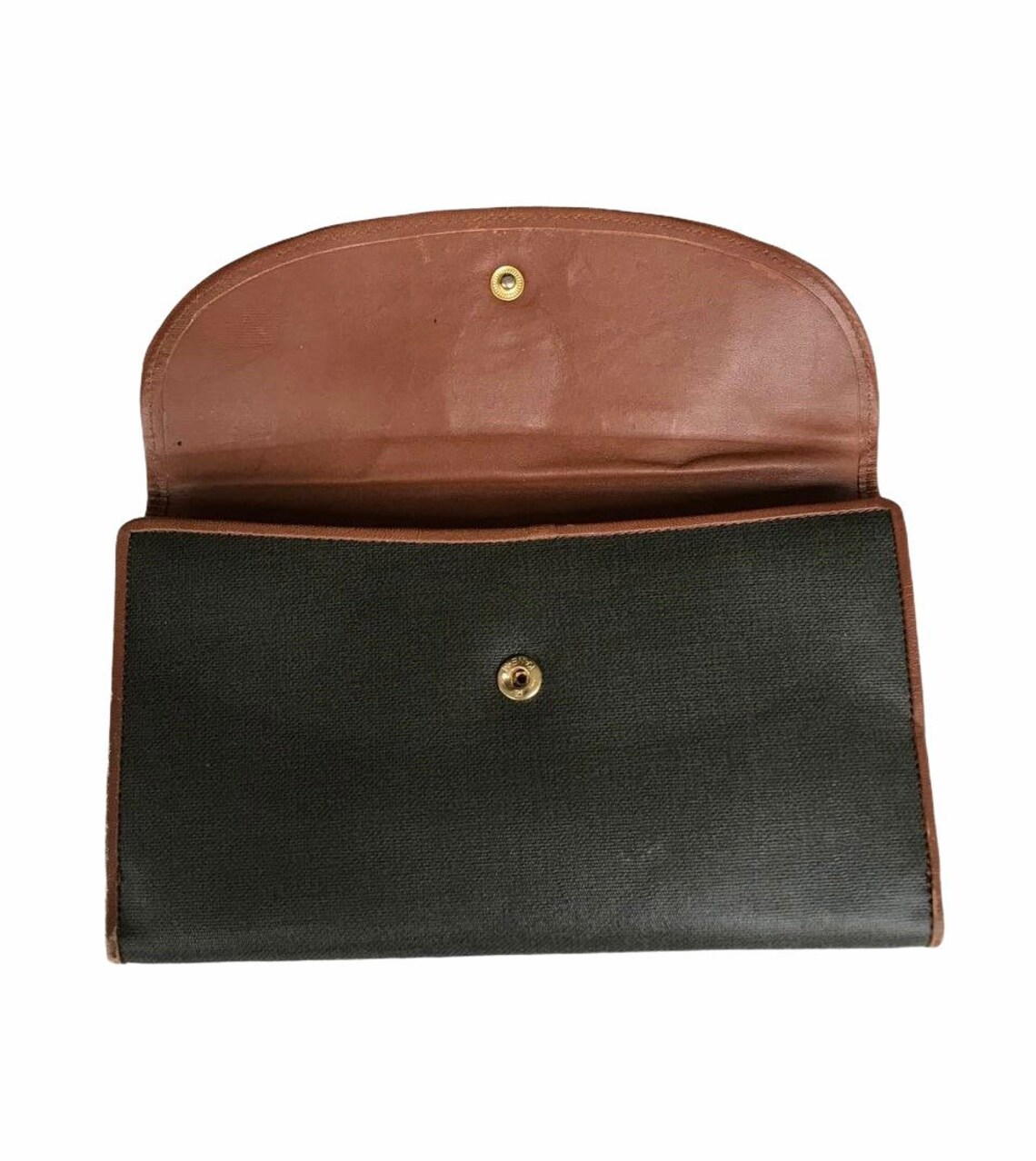 Christian Dior Canvas Leather Wallet Etsy