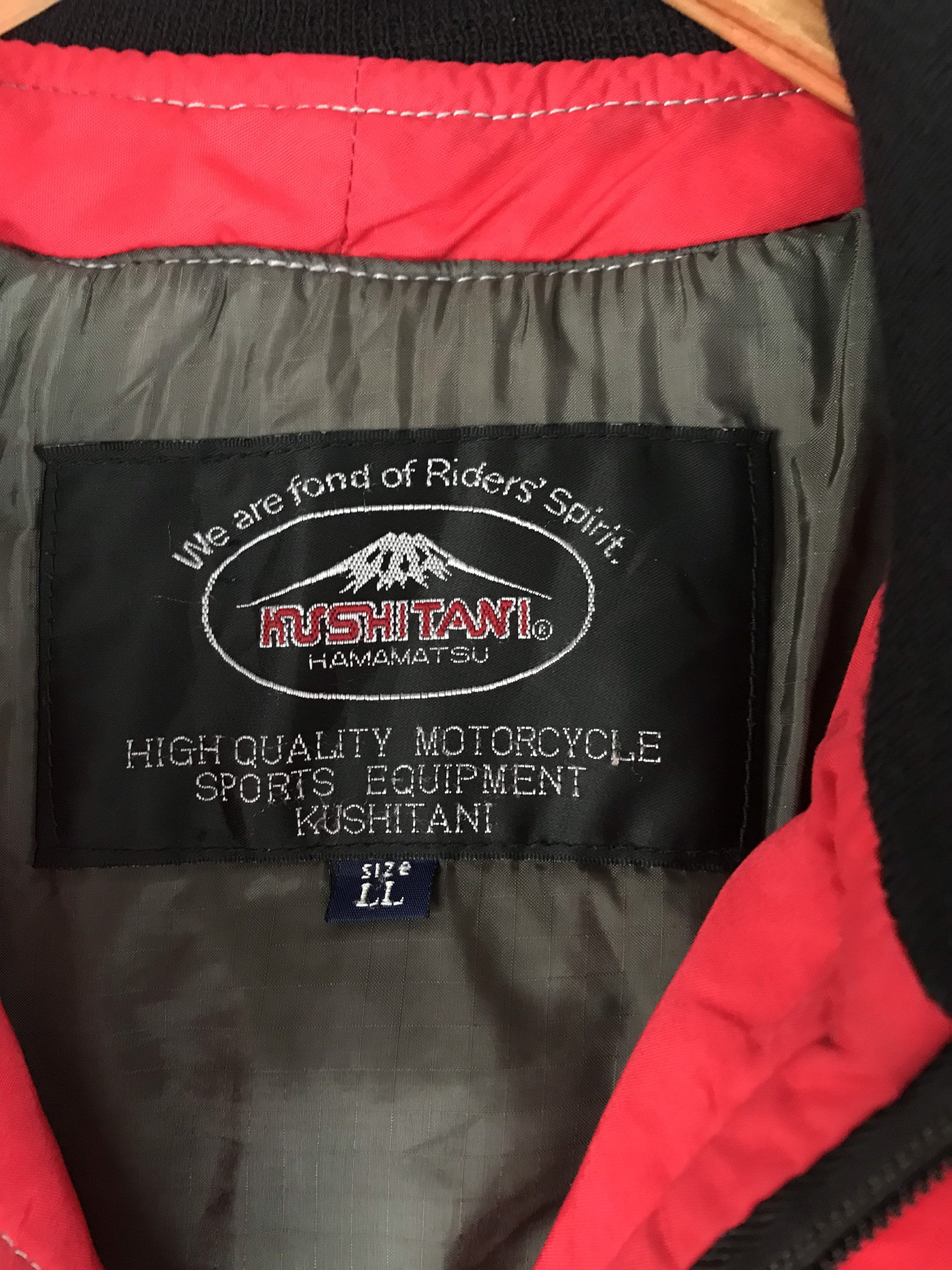 Kushitani Hamamatsu Racing Equipment Rider Japan Jacket | Etsy