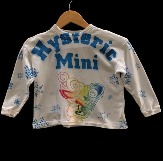 Hysteric Mini Fullprint Christmas Snow Sweatshirt
