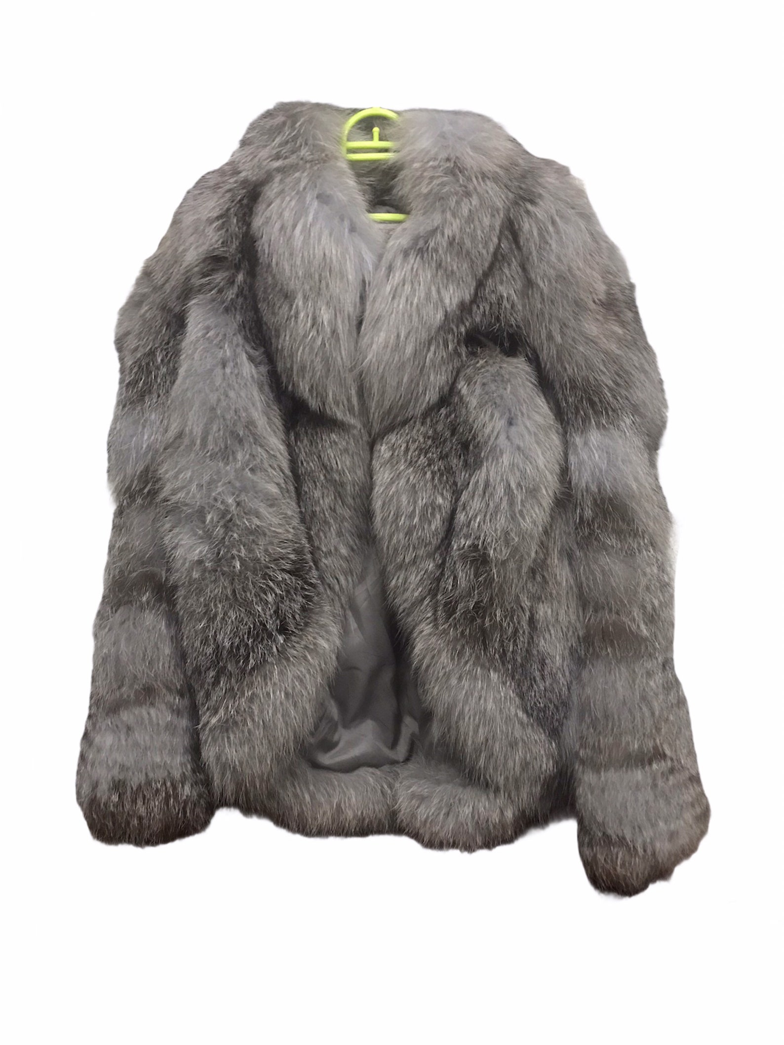 Luxury Russian Siberian White Wolf Fur Winter Jacket Etsy