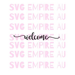 Welcome svg - Welcome svg file - Welcome cut file - front door svg - greeting svg - svg file - svg files - cut files - svg  cut file - files