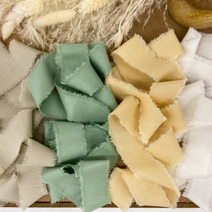 Hand-Frayed Ribbon