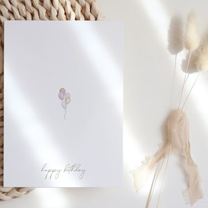 Tarjeta de felicitación de feliz cumpleaños
