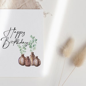 Carte de voeux joyeux anniversaire