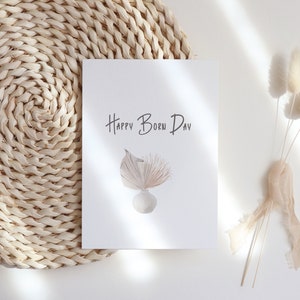 Carte de voeux d'anniversaire