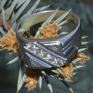 Men silver ring, Sterling silver ring, Exclusive jewelry , Ring men size 10, Silver ring for men, Gift for men, Big men ring, Men jewelry