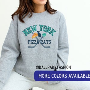 PWHL New York Hockey Sweatshirt New York Pizza Rats PWHL Sweatshirt Professional Womens Hockey League Women&#39;s Sports Hockey Fan pwhl ny