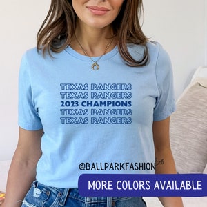 2023 World Series Champions Texas Rangers T-Shirt Texas Rangers World Series Baseball Rangers World Series Champions Texas Rangers Baseball