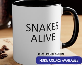 Snakes Alive Mug 2023 World Series Arizona Diamondbacks Coffee Mug Diamondbacks Baseball Mug Dbacks Baseball Mug Gameday Postseason Rally