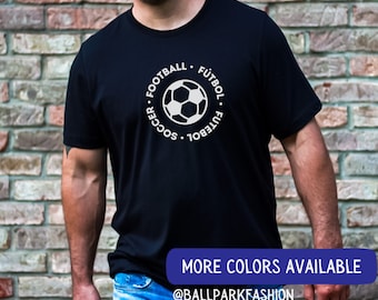Soccer Football Fútbol Foteboll T-Shirt Women's World Cup Supporter Tee US Womens World Cup uswnt USA Soccer Fifa World Cup Us Womens Soccer