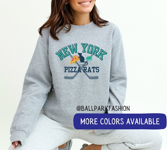 PWHL New York Hockey Sweatshirt New York Pizza Rats PWHL Sweatshirt Professional Womens Hockey League Women's Sports Hockey Fan pwhl ny