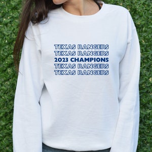 2023 World Series Texas Rangers Sweatshirt Texas Rangers World Series Baseball Rangers World Series Champions Tee Texas Rangers Baseball