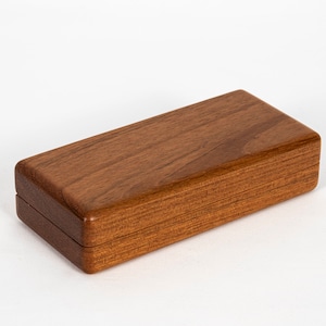 Wood Glasses Case Jatoba Handmade Exotic Eyeglasses Case