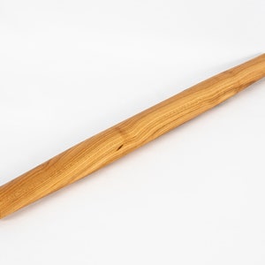 Rodillo francés – Rodillo de madera hecho a mano, arce, nogal, cerezo, abedul, herramienta para hornear, rodillo para masa de repostería, regalo imagen 3