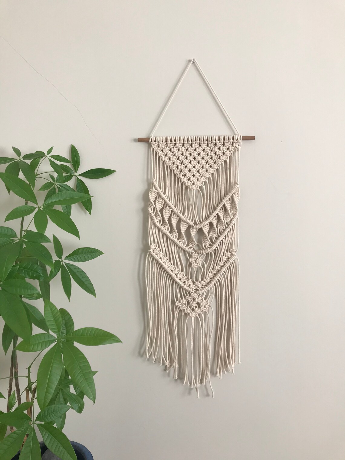 Medium Handmade Macrame Wall Hanging Etsy UK