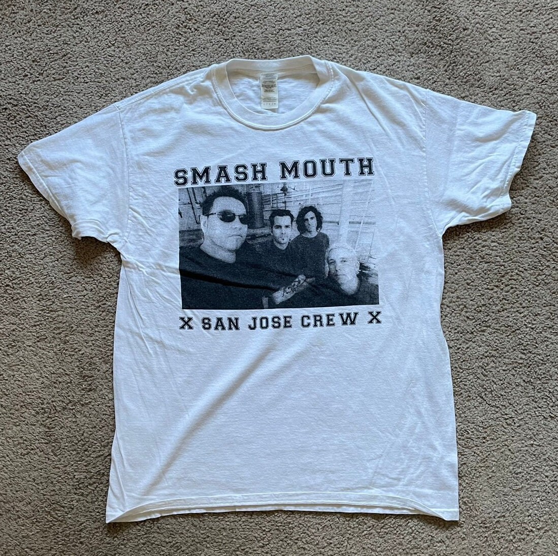 90s blur × smash mouth ロック Tシャツ 90s blur × smash mouth ロック Tシャツ