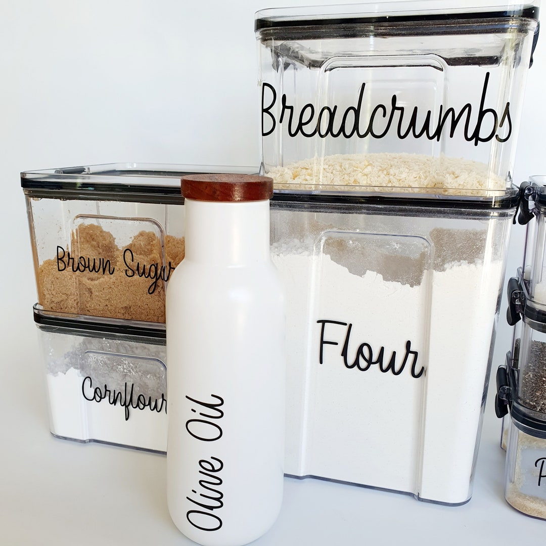 Medium Custom Pantry Labels | Pantry Label | Pantry Organisation ...