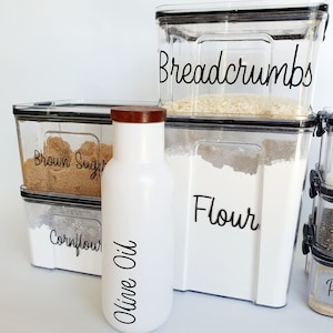 Medium Custom Pantry Labels | Pantry Label | Pantry Organisation | Kitchen Organisation