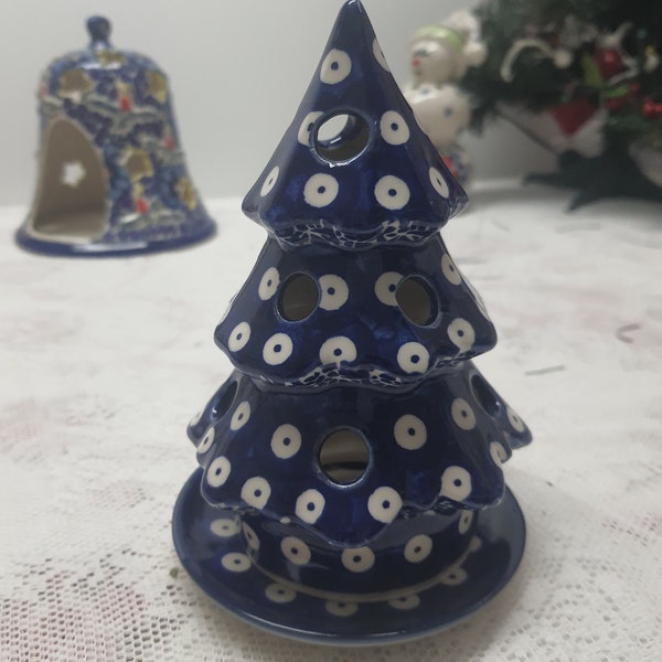 Polish Pottery Christmas Tree - Etsy