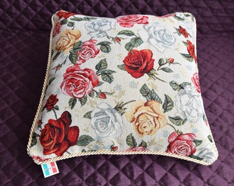 Decorative pillows decorative pillows: decorative pillow cases for square pillow, Handmade pillow covers with gobelin tapestry