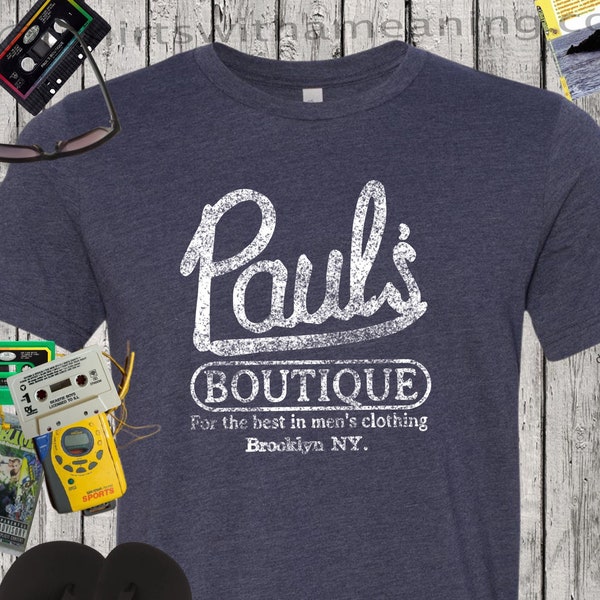 Brand New Distressed Beastie Old school New York Paul's Boutique Rap Hip Hop des années 1980 Rap Boys Group T-shirt XS-4XL Active Top T-shirt