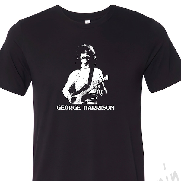 New George Harrison Solo Career Classic Rock 1960 1970 1980 Beatles shirt Lightweight XS-4XL Active t shirt top