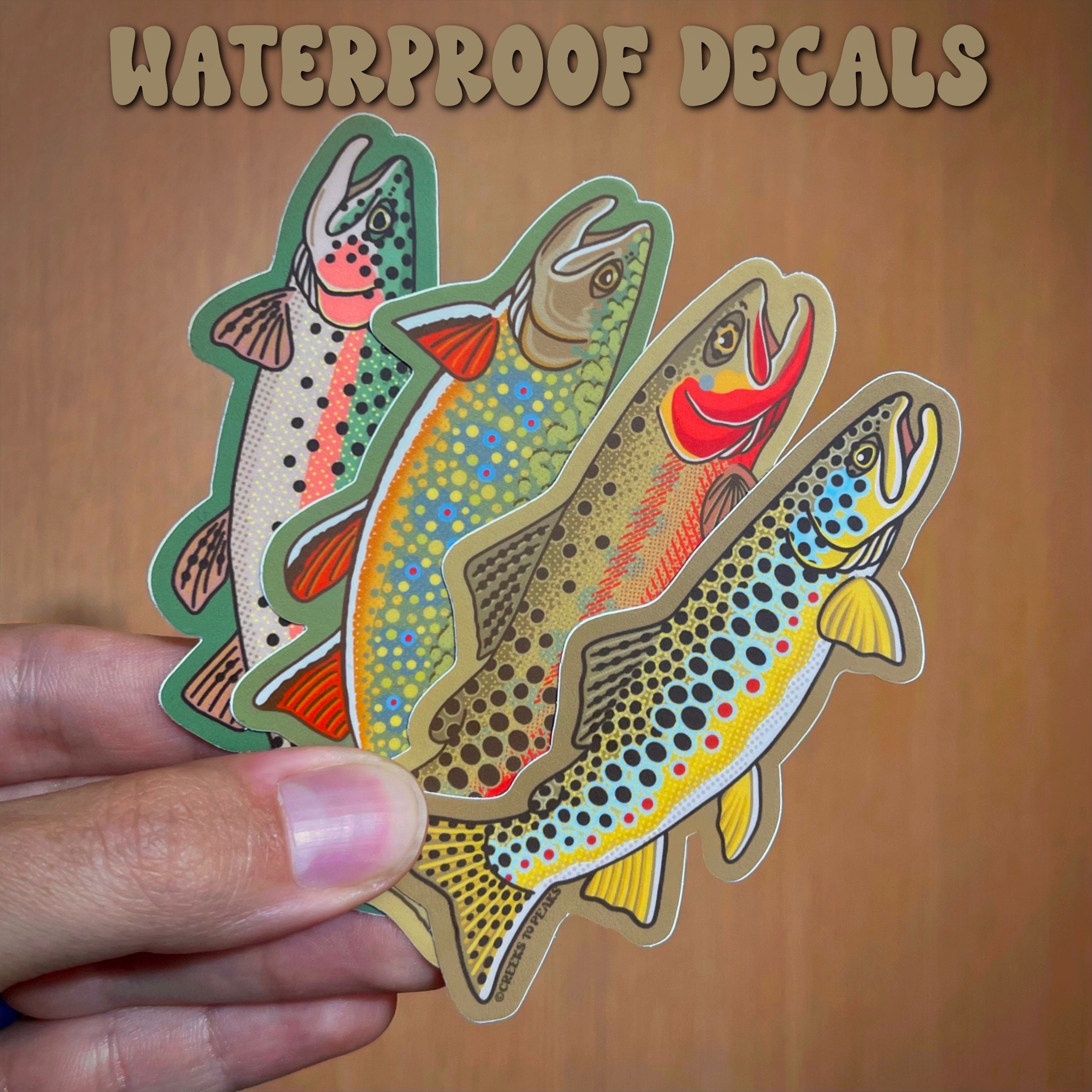 Trout Sticker Pack 