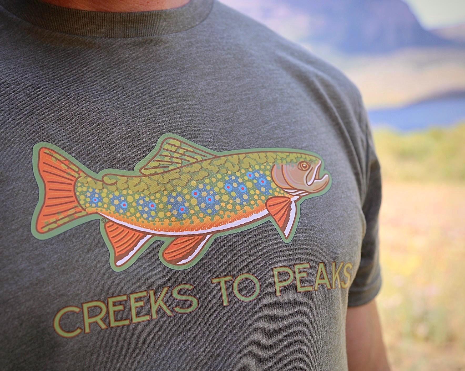 Brook Trout T-shirt - Fishing Shirt - Etsy Israel