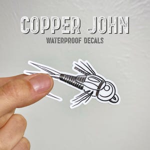 Copper John - Wet Fly - Flyfishing Decal Sticker
