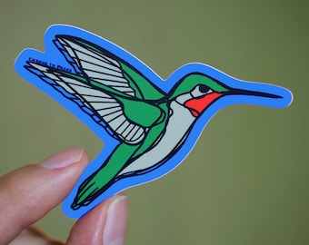 Hummingbird - Sticker Decal