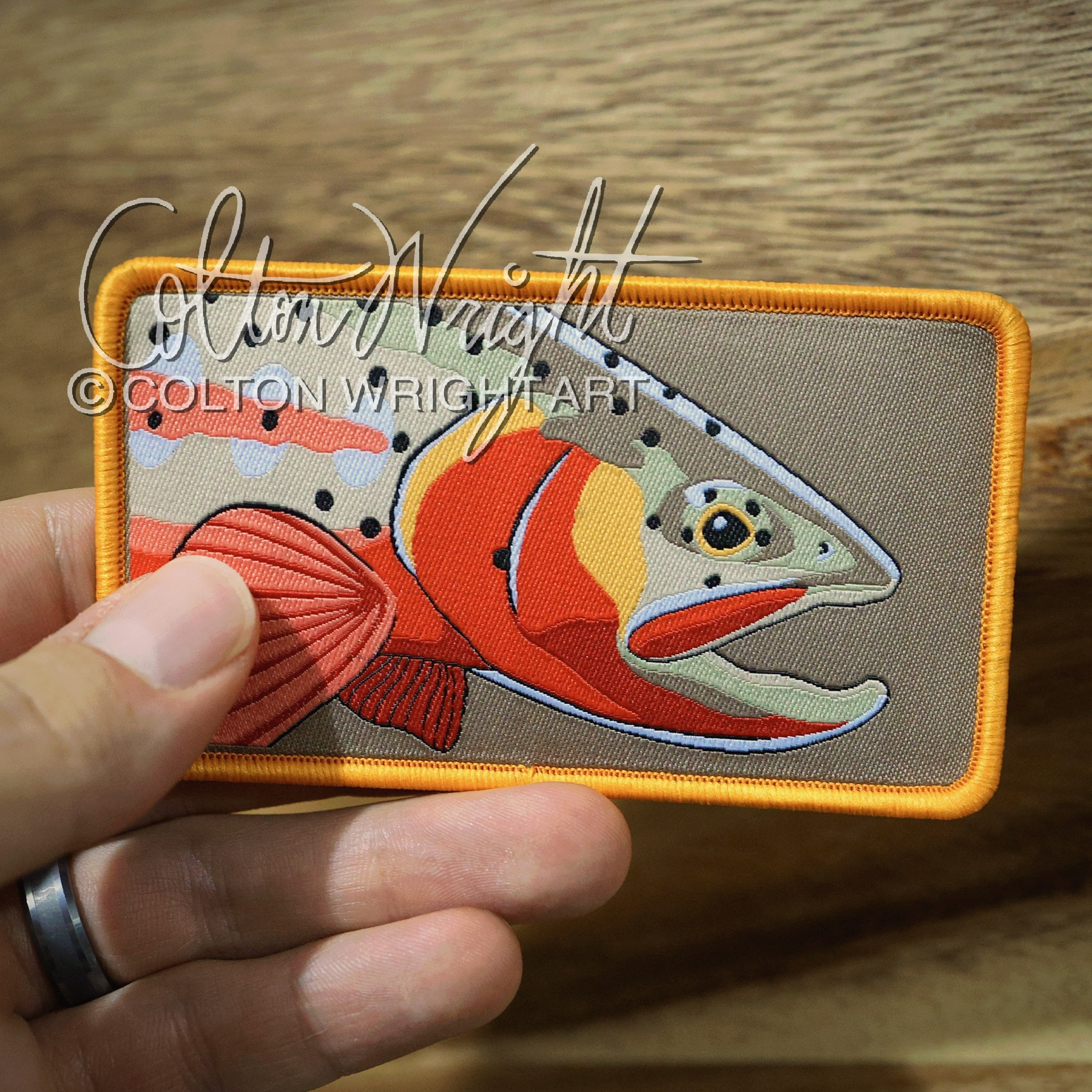 Velcro Patch Fly Fishing 